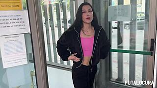 torbe catches skinny latina rousse for wet guarro pussy pounding cowgirl