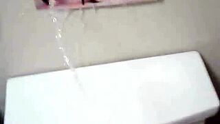 nude model unleashes piss shower from shocking picture reveal