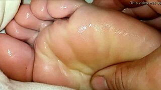 Girlfriend Sucks Licks Toes In Intense Foot Fetish Worship