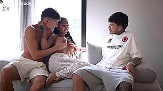 Yasmina Khan's Big Ass Shakes in Shared Anal Fuck for Rent Discount