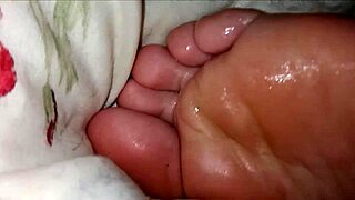 Girlfriend Sucks Licks Toes In Intense Foot Fetish Worship