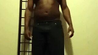 Intense spider crab workout builds to restricted cum on ass roleplay