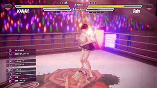 Lesbian Pussy Battle Rages Fiercely