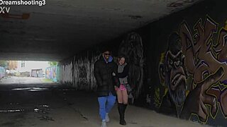 caught this german beauty banging bbc on barcelona street