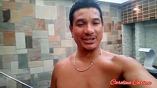 bang! carolina carioca big ass pounds monster black cock raw