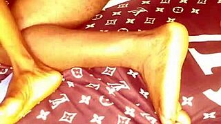 hairy wet pussy lips drip as she rides cock to double creampie orgasm