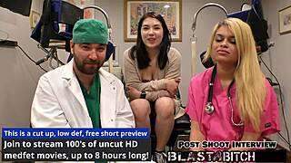 mina moon gulps cock endures brutal double pounding pov
