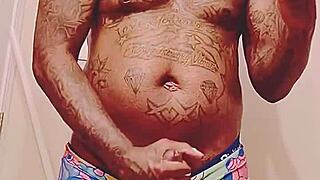 fat black cock unloads jizz before sugar mommy date