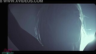 Angie lynx sensual heels striptease rips clothes teasing