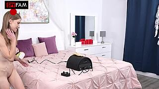 Horny Slut Ditches Sybian for Massive Cock Ride!