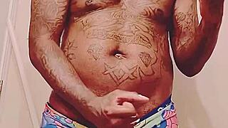 fat black cock unloads jizz before sugar mommy date