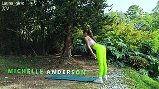 Want to see fit Latina anal fucked in workout?