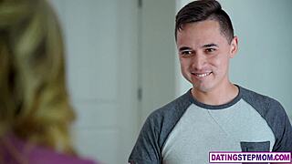 huge boobs milf cory chase seduces young stud in taboo play