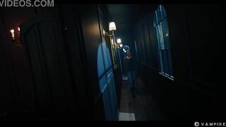 vampire mistress seduces hobo girl into foot worship and scissoring