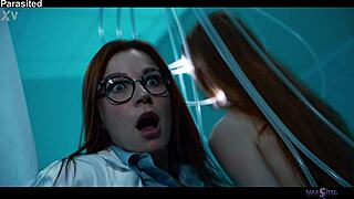 Redhead lesbian babes hardcore 69 scissoring squirting action