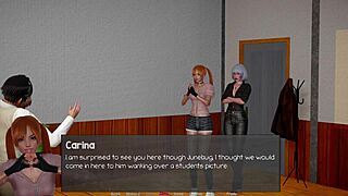 blonde big tits in headmaster dominance fantasy play