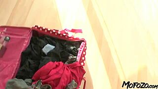 Young redhead gulps sloppy cum deep in mouth