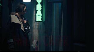 vampire mistress seduces hobo girl into foot worship and scissoring