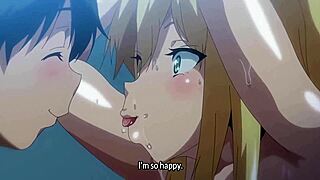 Classmates' Hentai Threesome Rides Pussy Creampie Doggystyle Moans