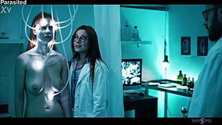 Redhead lesbian babes hardcore 69 scissoring squirting action