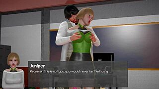 blonde big tits in headmaster dominance fantasy play