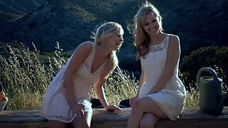 Scarlet Red Jillian Janson Woods Fuck Shaved Pussy Doggystyle Deep