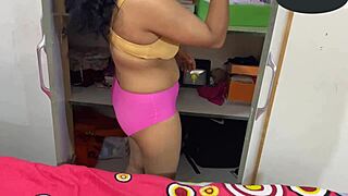 colombian bride babe loves sucking cock and hard fucking