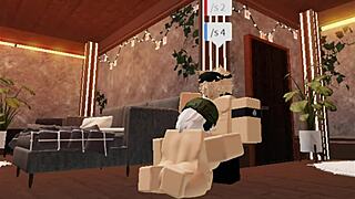 soldier girl ravages cute blonde boy's cock in intense one-on-one creampie