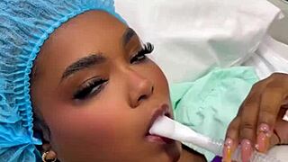 Horny Doctor Pounds Skinny Patient Pussy In Hospital