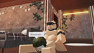 soldier girl ravages cute blonde boy's cock in intense one-on-one creampie