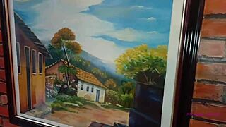 calling fave masseur ends in rough anal creampie slut pounding