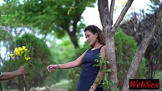 beautiful indian girl reunites lost love in romantic hardcore sex