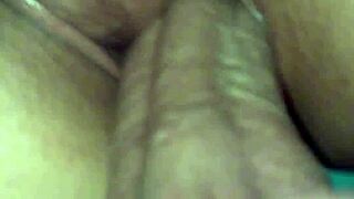 mexican schoolmate homemade threesome double vaginal anal creampie