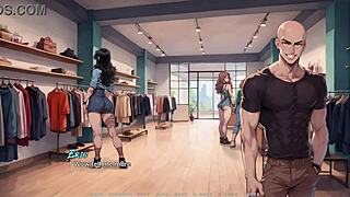 Violet Provokes Friends Gazing at Her Huge Tits Body