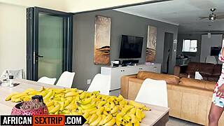 why does this big tits black teen kneel for deepthroat white cock pov?