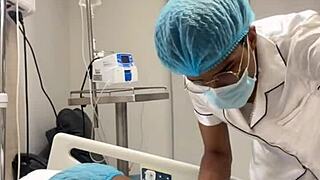 Horny Doctor Pounds Skinny Patient Pussy In Hospital