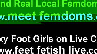 Sniff my perfect white socks for footjob tease