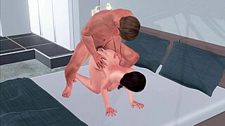 max's life s5 ep269 milf with huge tits rides cock then takes deep anal pounding