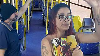 damn, that student got groped hard right on the crowded bus ride