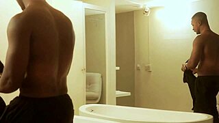 Horny Petite Latina Seduces Muscular Masseuse Rides His BBC to Tight Pussy Climax