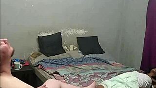 Boss Unwinds with Sexy Maid's Footjob and Blowjob Behind Wife's Back