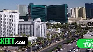 AMATEUR BOOTY QUEEN FILMS FIRST TIME PUSSY TASTING WITH PRODUCER SPANKING.