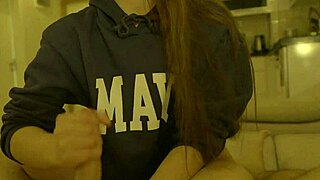 Girl Next Door Swallows Huge Cock Cum