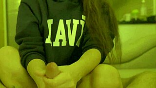 Girl Next Door Swallows Huge Cock Cum