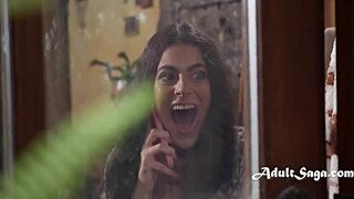 city teen rides farmland nudist cowgirl style on beach hardcore