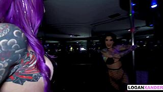 logan xander scores at strip club fucking two tattooed strippers joanna angel valerica steele pov