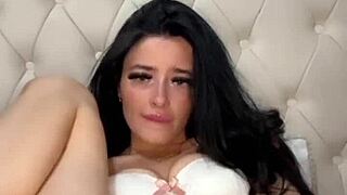 detailed pov of horny american exchange student squirting in solo toy webcam reality.