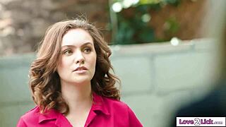 Busty Milf Licks Apprentice Pussy Making Her Squirt Cum