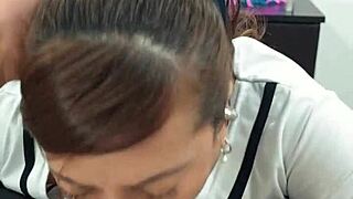 cheerleader slut skips practice to bounce on huge cock and gulp hot cum