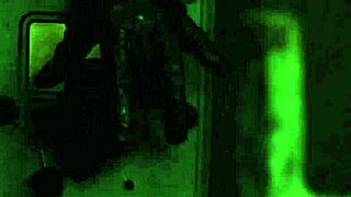 bound teen slave endures electro choking gagging humiliation from strict femdom mistress in modern lezdom training